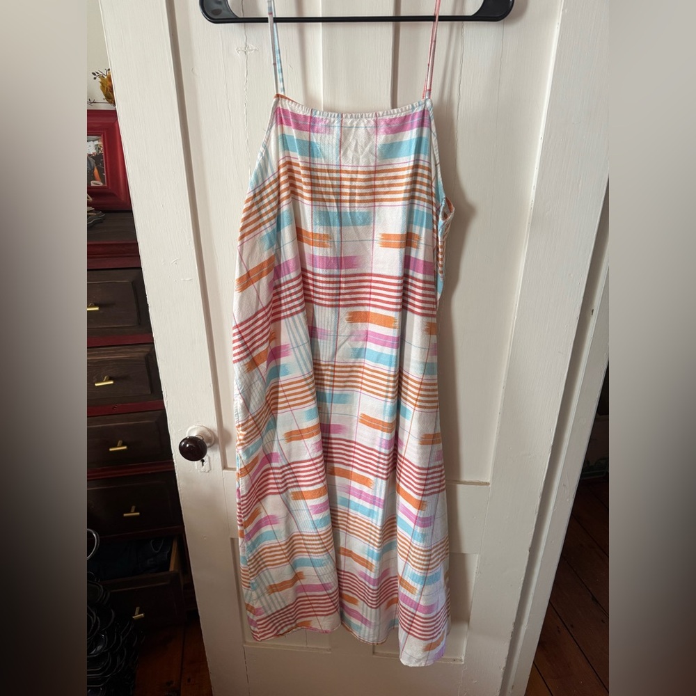 Colorful Striped Women's Dress